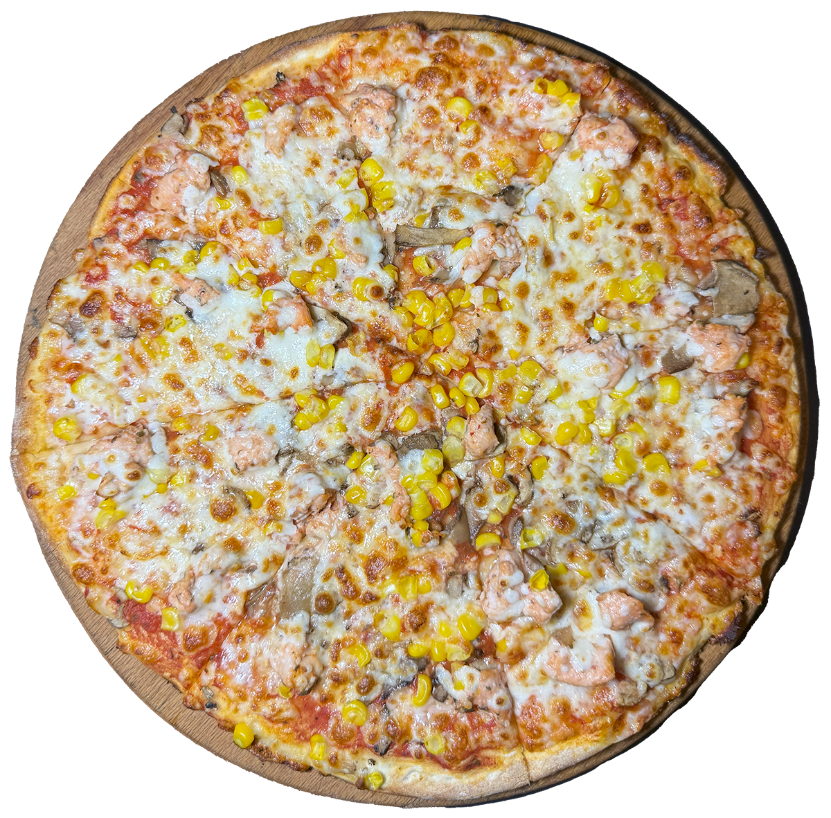 Chicken Mushroom Pizza - 26 Cm